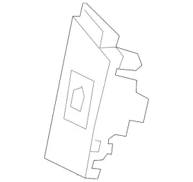 Acura 35580-tjb-a01 Genuine Garnish Assembly Idle Stop Off