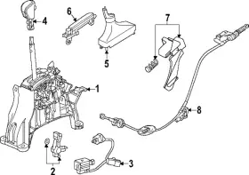 54300-3s5-a82zd Acura Genuine Shift Boot