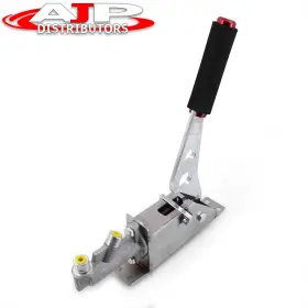Hnd-001rd-2i8k1 Ajp Distributors Emergency E-brake Handle Lever Hydraulic Vertical Horizontal Mount Kit For Lotus