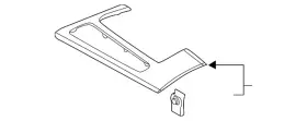 4k1-863-969-g-nd8 Audi Genuine Trim Cover