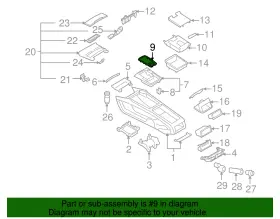 4l0-864-260-a Audi Genuine Frame #2 4l0-864-260-a Audi Genuine Frame #2