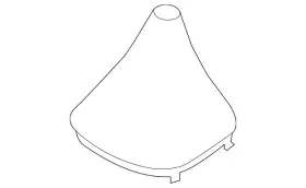 25-11-7-523-204 Bmw Genuine Gear Lever Cover
