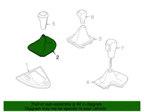 25-11-7-557-038 Bmw Genuine Shift Boot #2