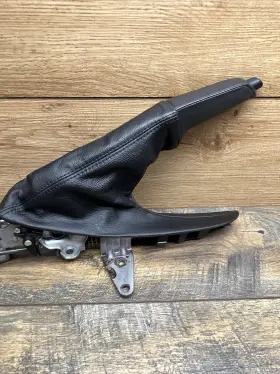 34427130842 Bmw 08-13 Handbrake Lever Cover M Sport Black Sued Boot Oem E88 E82 135i 128i #3