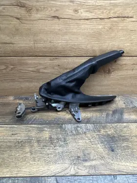 34427130842 Bmw 08-13 Handbrake Lever Cover M Sport Black Sued Boot Oem E88 E82 135i 128i