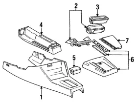 51-16-1-934-996 Bmw Genuine Shift Panel