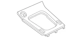 51-16-2-491-401 Bmw Genuine Shift Panel