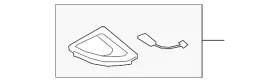 51-16-7-078-567 Bmw Genuine Selector Cover