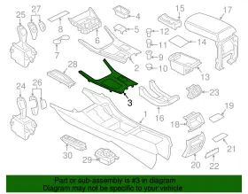51-16-7-485-945 Bmw Genuine Shift Plate #2