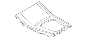 51-16-9-483-640 Bmw Genuine Control Bezel