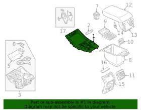 51-16-9-871-574 Bmw Genuine Shift Plate #2