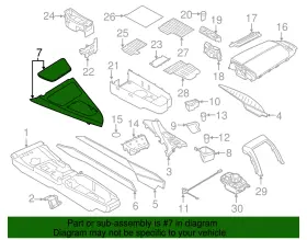 51168054440 Bmw Genuine Front Trim #2