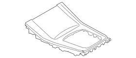 51168469844 Bmw Genuine Control Bezel