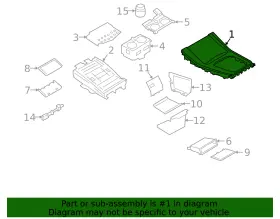 51168745277 Bmw Genuine Control Bezel #2