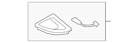 51169110645 Bmw Genuine Selector Cover