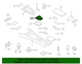 51169150239 Bmw Genuine Shift Panel #2