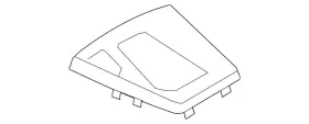 51169150239 Bmw Genuine Shift Panel