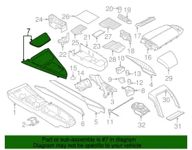 51169197164 Bmw Genuine Front Trim #2