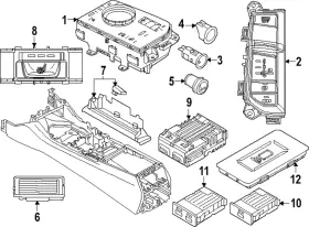 61-31-5-a76-796 Bmw Genuine Control Switch