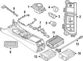61-31-5-b3c-ae9 Bmw Genuine Control Switch