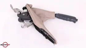 7893079 Bmw 99-02 Z3 E36 Handbrake Hand Brake Lever Leather Boot With Beige And Wood Oem #2