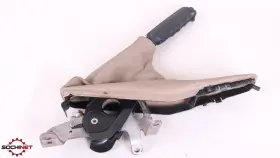 7893079 Bmw 99-02 Z3 E36 Handbrake Hand Brake Lever Leather Boot With Beige And Wood Oem