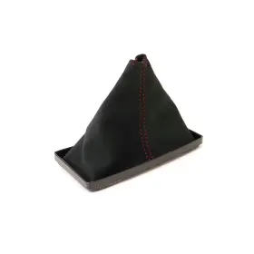 215039 Ca Suede Shift Boot - Black With Red Stitching For 1977-1982 C3 Corvette 215039 Ca Suede Shift Boot - Black With Red Stitching For 1977-1982 C3 Corvette