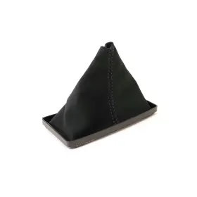 215042 Ca Suede Shift Boot - Black With Blue Stitching For 1977-1982 C3 Corvette