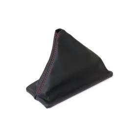 215044 Ca Leather Shift Boot-black With Red Stitch-man Elec O/d For 1984-1985 C4 Corvette 215044 Ca Leather Shift Boot-black With Red Stitch-man Elec O/d For 1984-1985 C4 Corvette