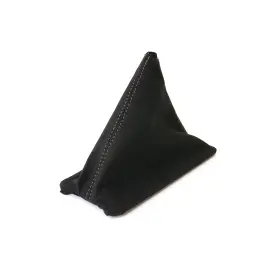 215051 Ca Suede Shift Boot-black With Silver Stitch-man Elec O/d For 1984-1985 C4 Corvette