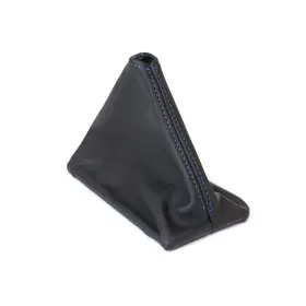 215057 Ca Leather Shift Boot-black With Blue Stitching-manual Trans For 1985-1988 C4 Corvette