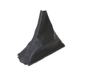 215066 Ca Leather Shift Boot-black With Silver Stitching-manual For 1989-1996 C4 Corvette