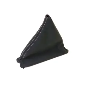215080 Ca Suede Shift Boot-black With White Stitching-automatic For 1984-1989 C4 Corvette