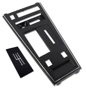 73068 Ca Manual Shifter Plate With Pwer Windows-rear Defrost 80l For 1980-1981 C3 Corvette
