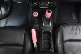 Cherocar2019ab08b20213662 Cherocar Handbrake Brake Cover& 4wd Gear Shift Knob Trim-jeep Wrangler Jl Jt 18 Pink