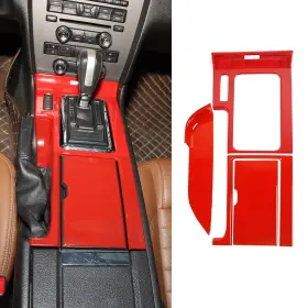 Cherocar2019ab08b20214530 Cherocar Red Center Console Gear Shift Trim Panel For Ford Mustang 10-14 Accessories Abs #3 Cherocar2019ab08b20214530 Cherocar Red Center Console Gear Shift Trim Panel For Ford Mustang 10-14 Accessories Abs #3