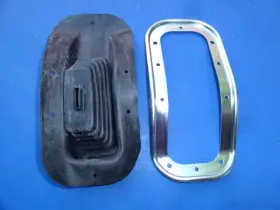 J-1350k Chevrolet 1968-1969-1970-71-1972 Chevelle Malibu 4 Spd Shift Boot And Retainer-new
