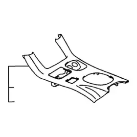 Mr799123 Chrysler Bezel. Console Shifter. Diagram 14 For