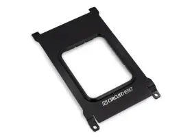 Ch-sp-eg-bk-v2 Circuit Hero Shift Plate - Black Anodized Brushed Aluminum V2 92-95 Civic Eg