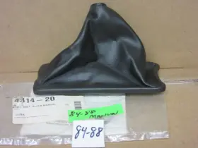 431420 Corvette America 1984-1988 Manual Shift Boot Black Leather
