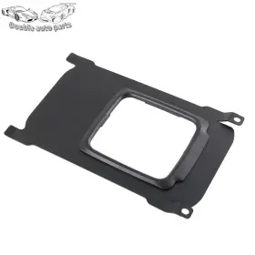 Egr016-bk-d Doubleautoparts Black For 1994 1995 1996-01 Acura Integra Shift Boot Delete Cover Plate Aluminum #3