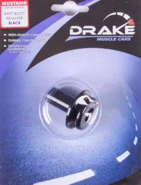 5r3z-72 Drake Automotive Group 842110103116 Fits Shifter Boot Retainer Black 05-09 Mustang By