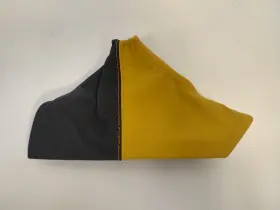 Dsvettes Dsv-c6-eb-by-y 05-13 C6 Corvette Emergency Brake Boot Black And Yellow Leather Stitching