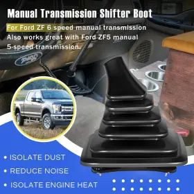 Dxqp-2149 Dxmoto Manual Transmission Shifter Boot For 99-07 Ford F-250 F-350 F-450 F-550 #2