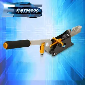 Ebh-101gd-486-k6 Epartsgogo 12 Inch Hydraulic Emergency E-brake Handle Lever Arm Assembly Aluminum Gold Black