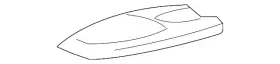 3s4z-54044d90-aad Ford Genuine Top Panel