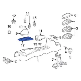 5s4z-54044d90-cac Ford Genuine Top Panel #3