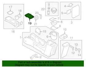 8l8z-7e391-aa Ford Genuine Automatic Transmission Shift Cover Plate #3