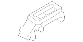 8t4z-7d443-a Ford Genuine Bezel #3
