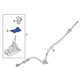 Ag1z-7277-ac Ford Genuine Shift Boot #2